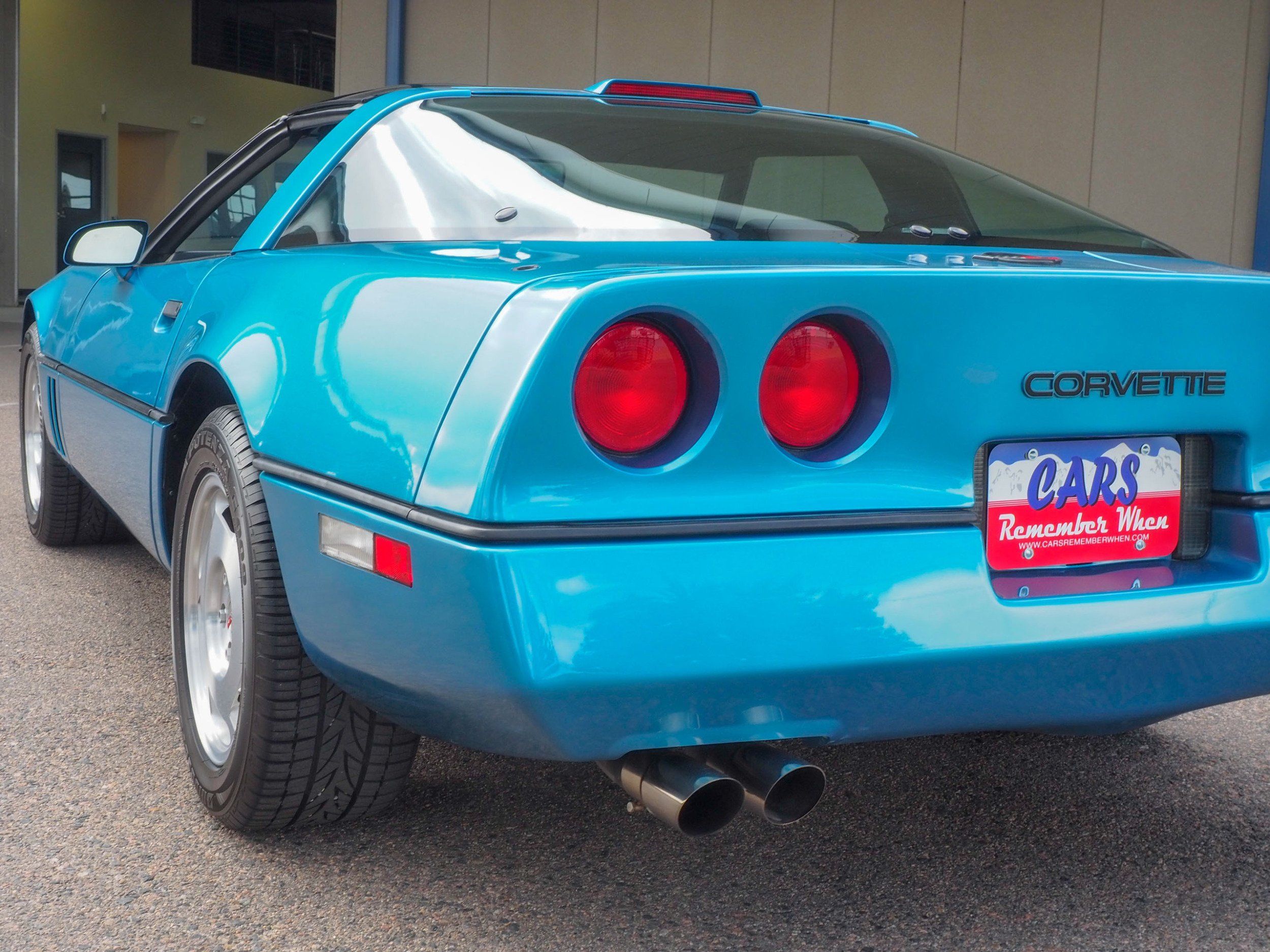 1988 Chevrolet Corvette Blue Coupe