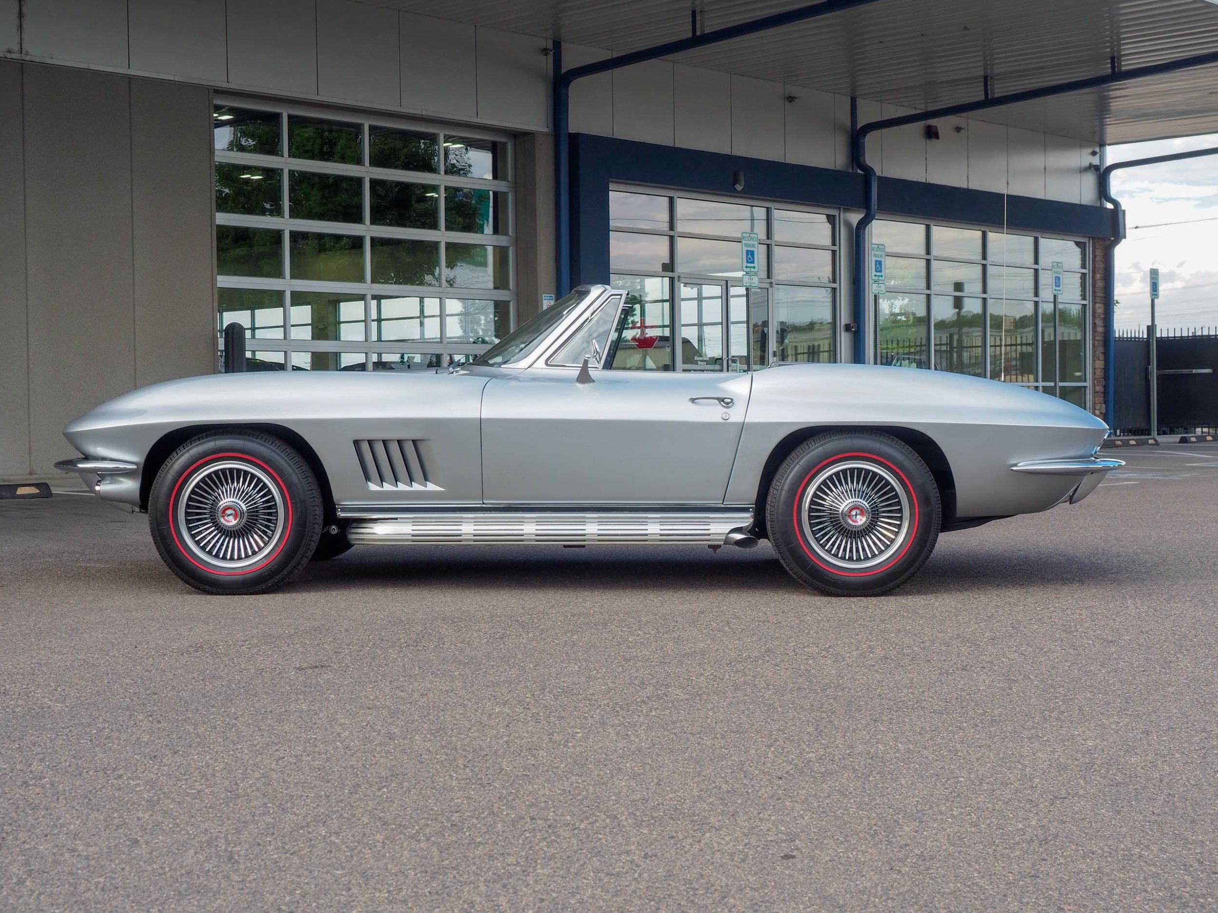 1967 Chevrolet Corvette Silver Convertible
