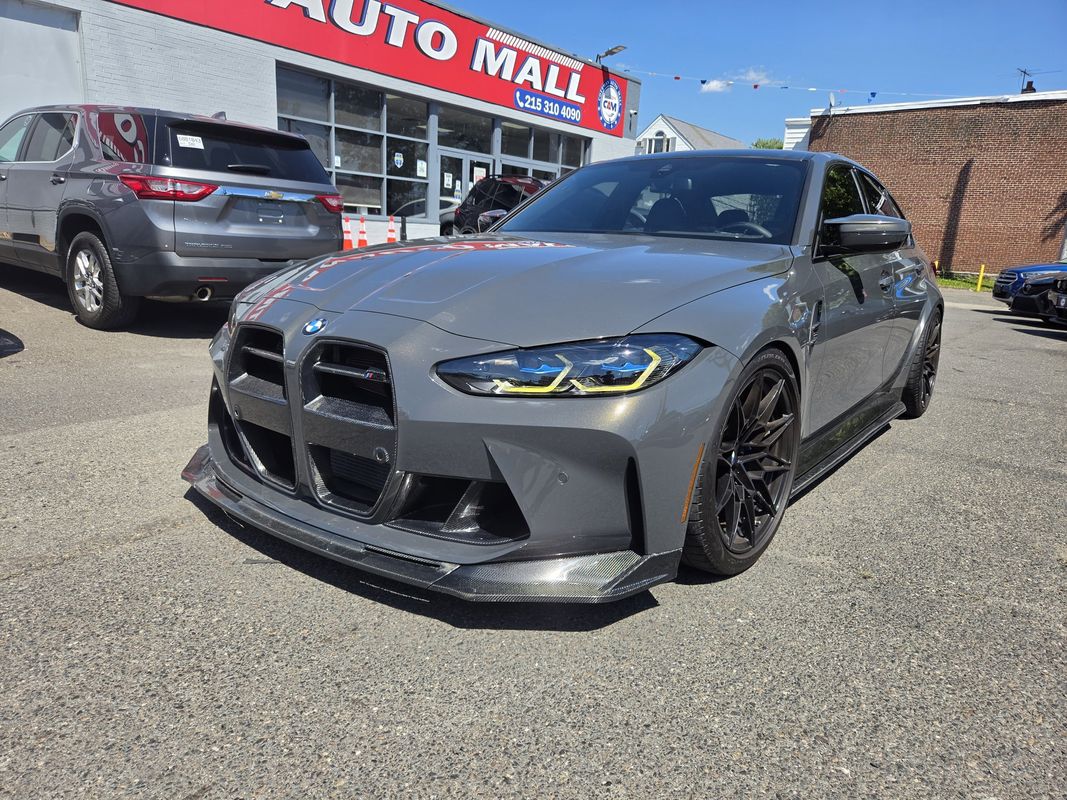 Gray 2024 BMW M3 Competition xDrive AWD Sedan All-Wheel Drive 8-Speed Automatic