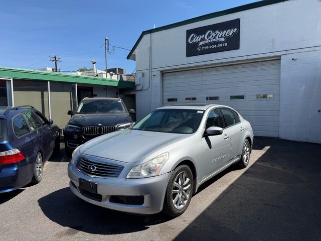 Silver 2009 INFINITI G37 Coupe 7-Speed Automatic