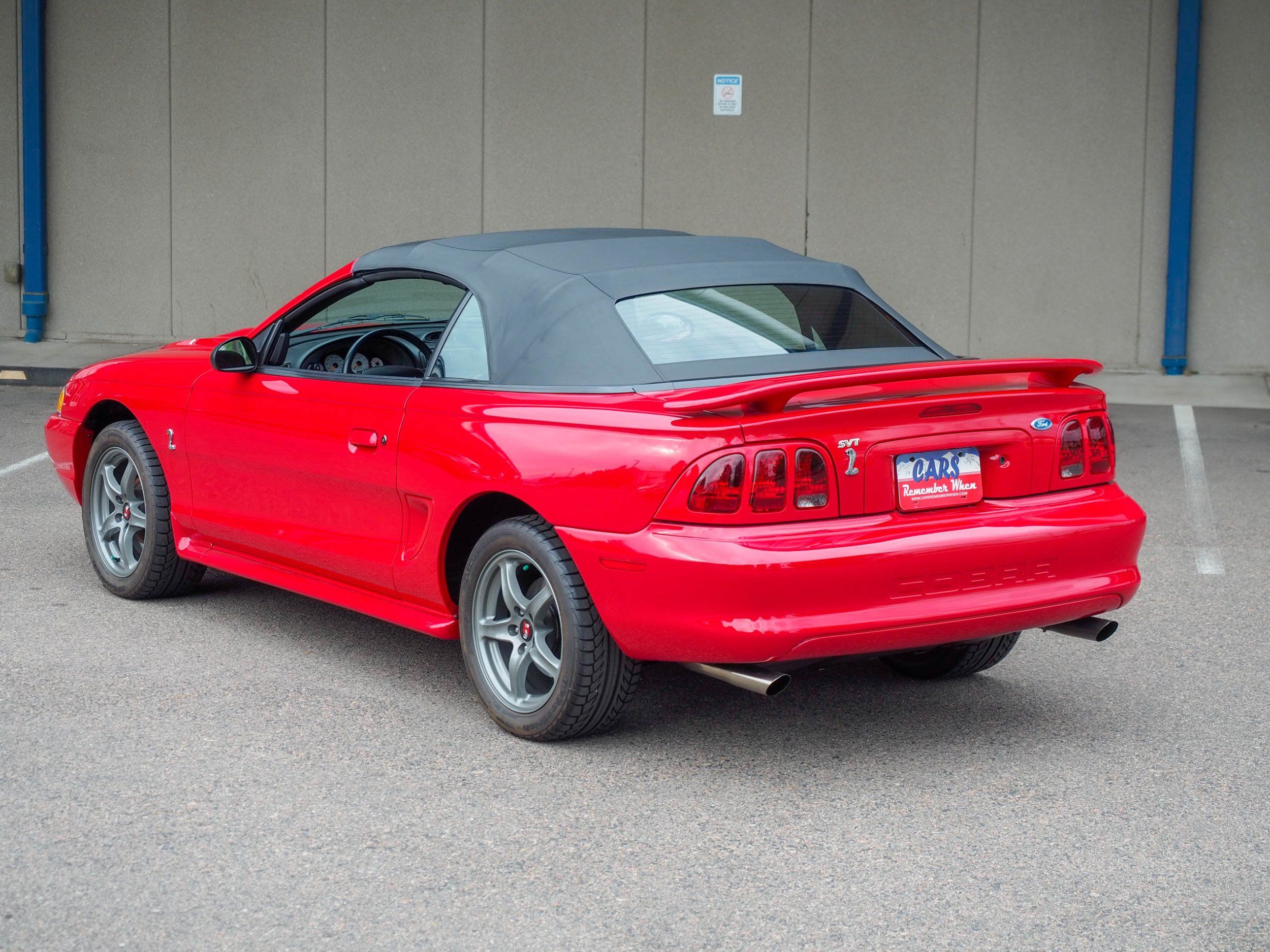 1997 Ford Mustang Red Cobra