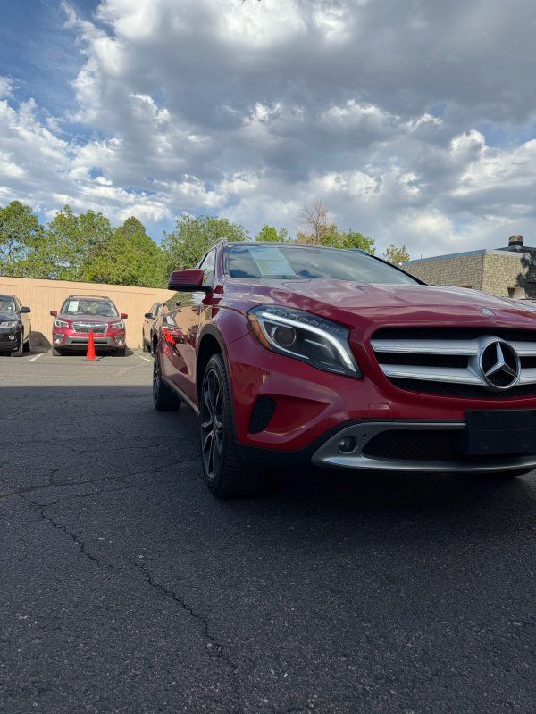 Red 2015 Mercedes-Benz GLA 250 4MATIC SUV / Crossover All-Wheel Drive 7-Speed Automatic