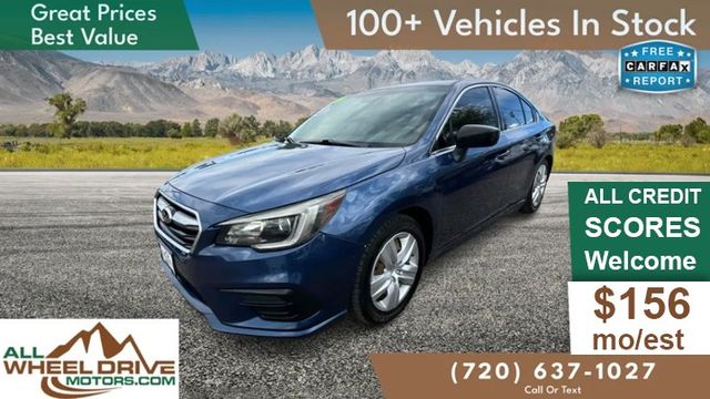 Blue 2019 Subaru Legacy 2.5i AWD Sedan All-Wheel Drive 6-Speed CVT