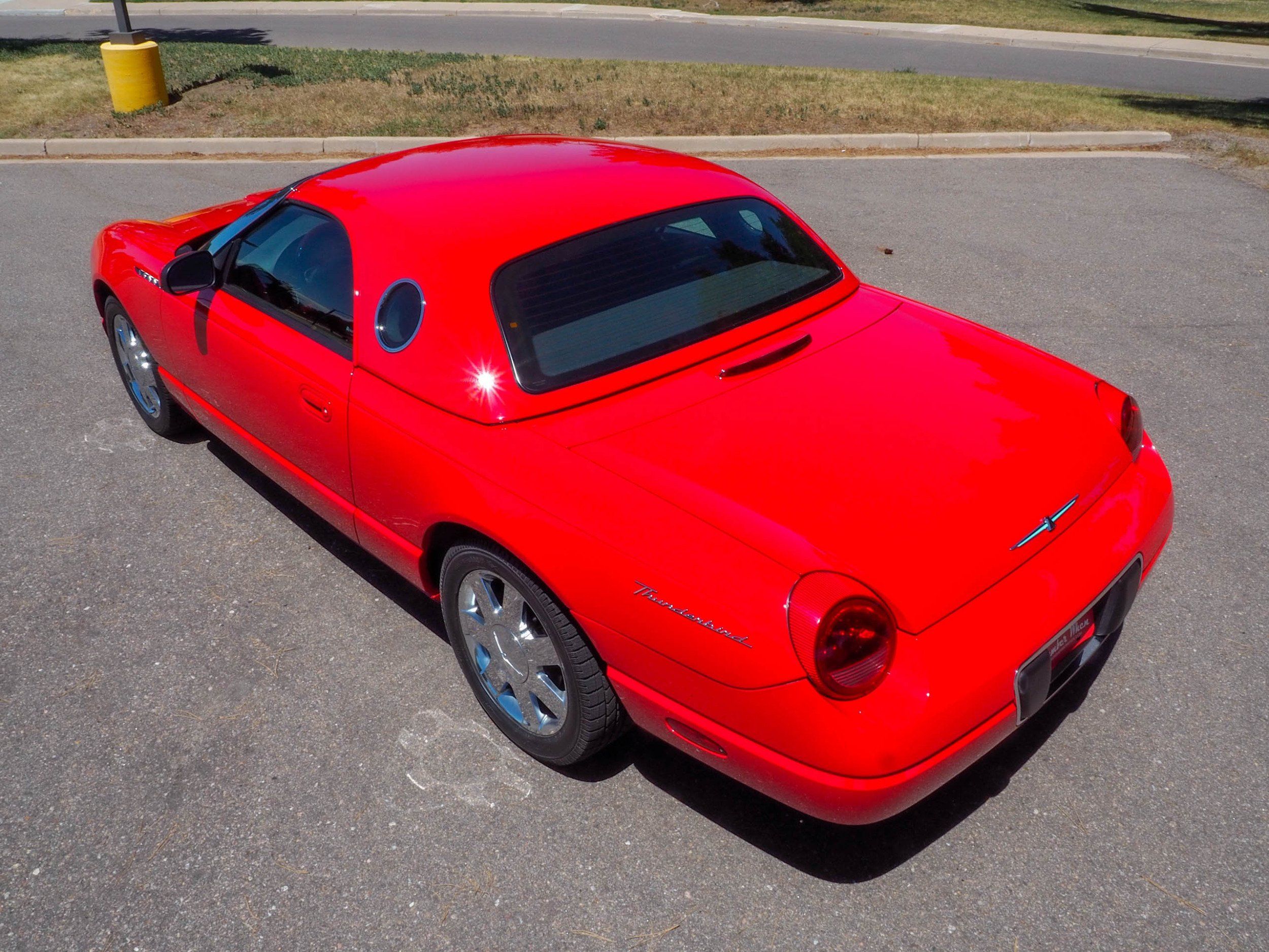 2002 Ford Thunderbird Red Deluxe
