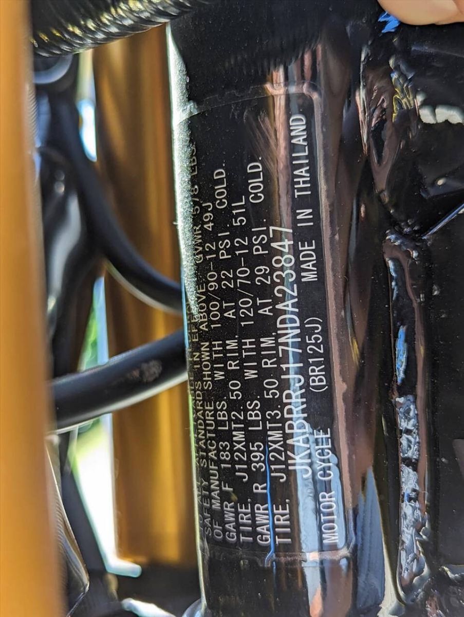 2022 Kawasaki Z125 PRO 50