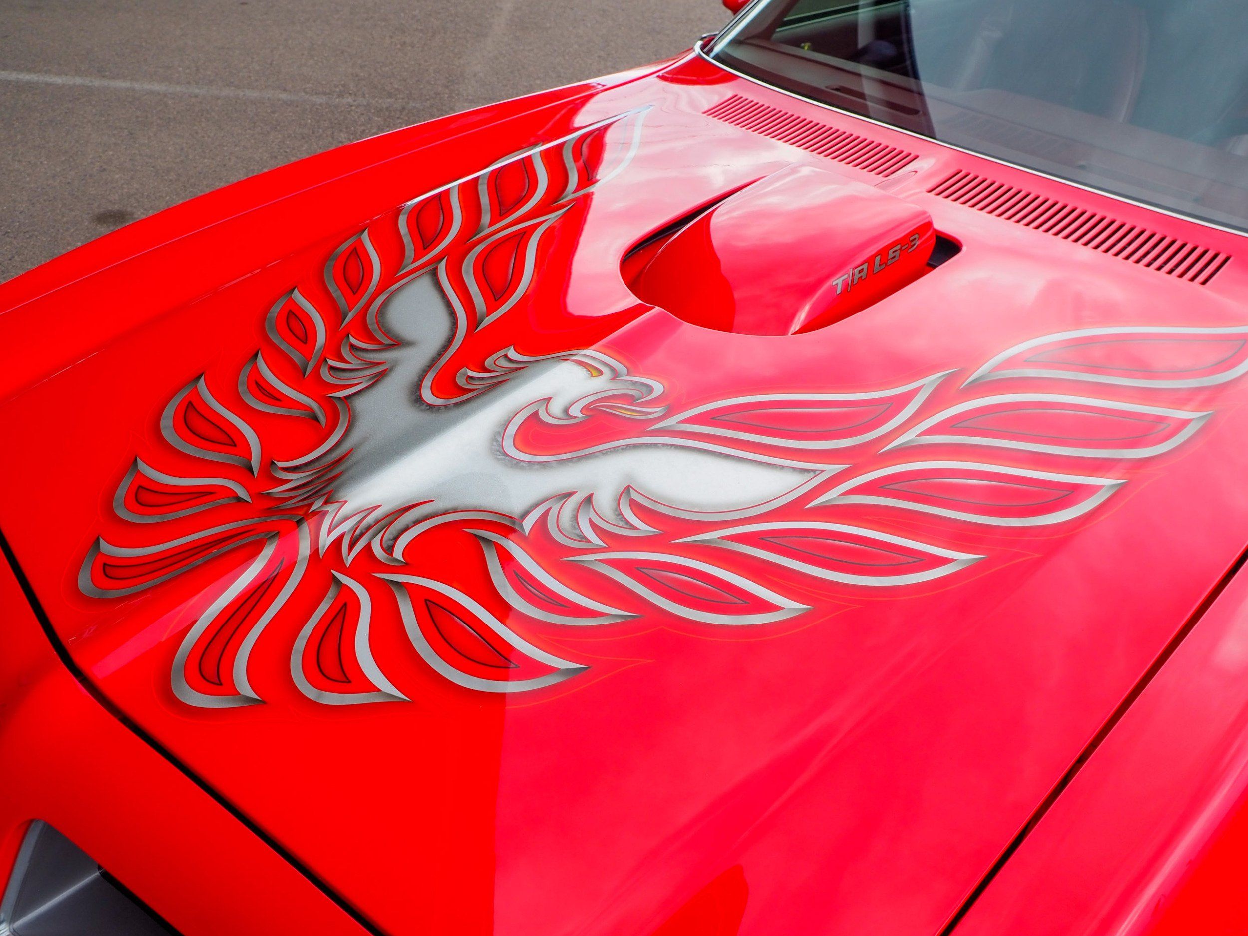 1975 Pontiac Firebird Red Trans Am