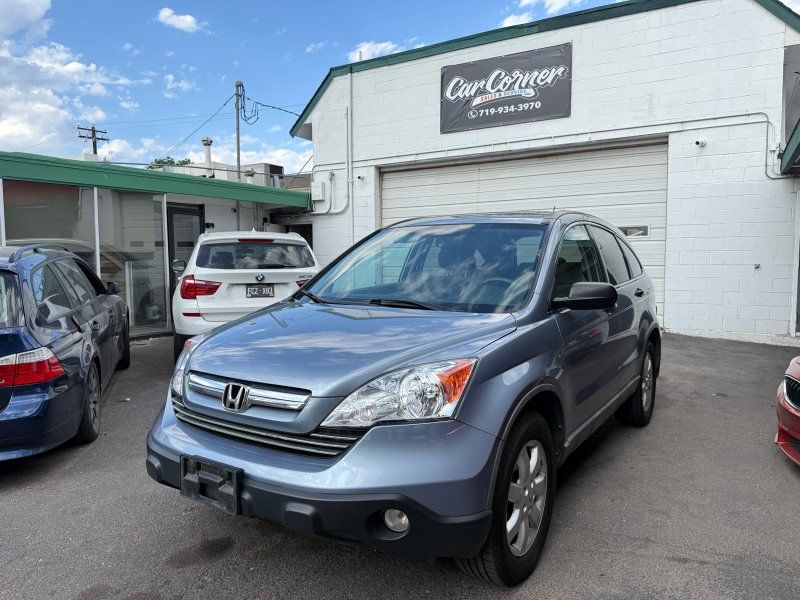 Blue 2008 Honda CR-V SUV / Crossover All-Wheel Drive 5-Speed Automatic
