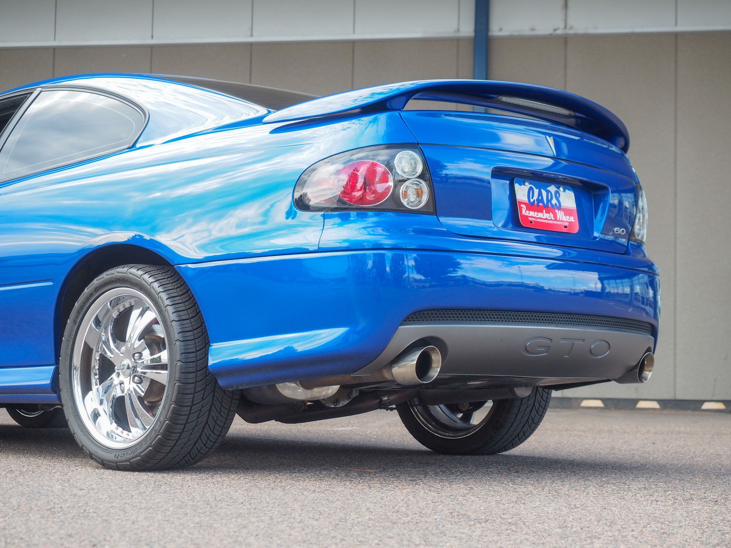 2006 Pontiac GTO Blue 