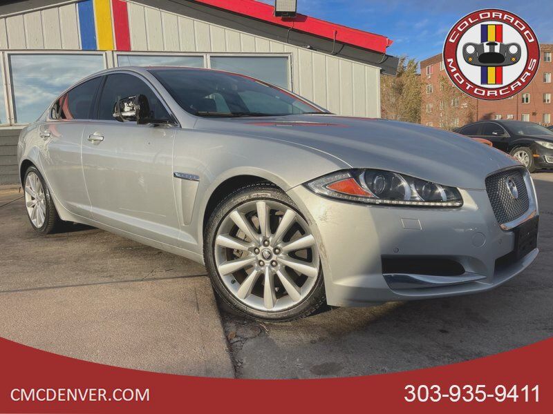 Silver 2013 Jaguar XF XF 3.0 AWD Sedan All-Wheel Drive 8-Speed Automatic