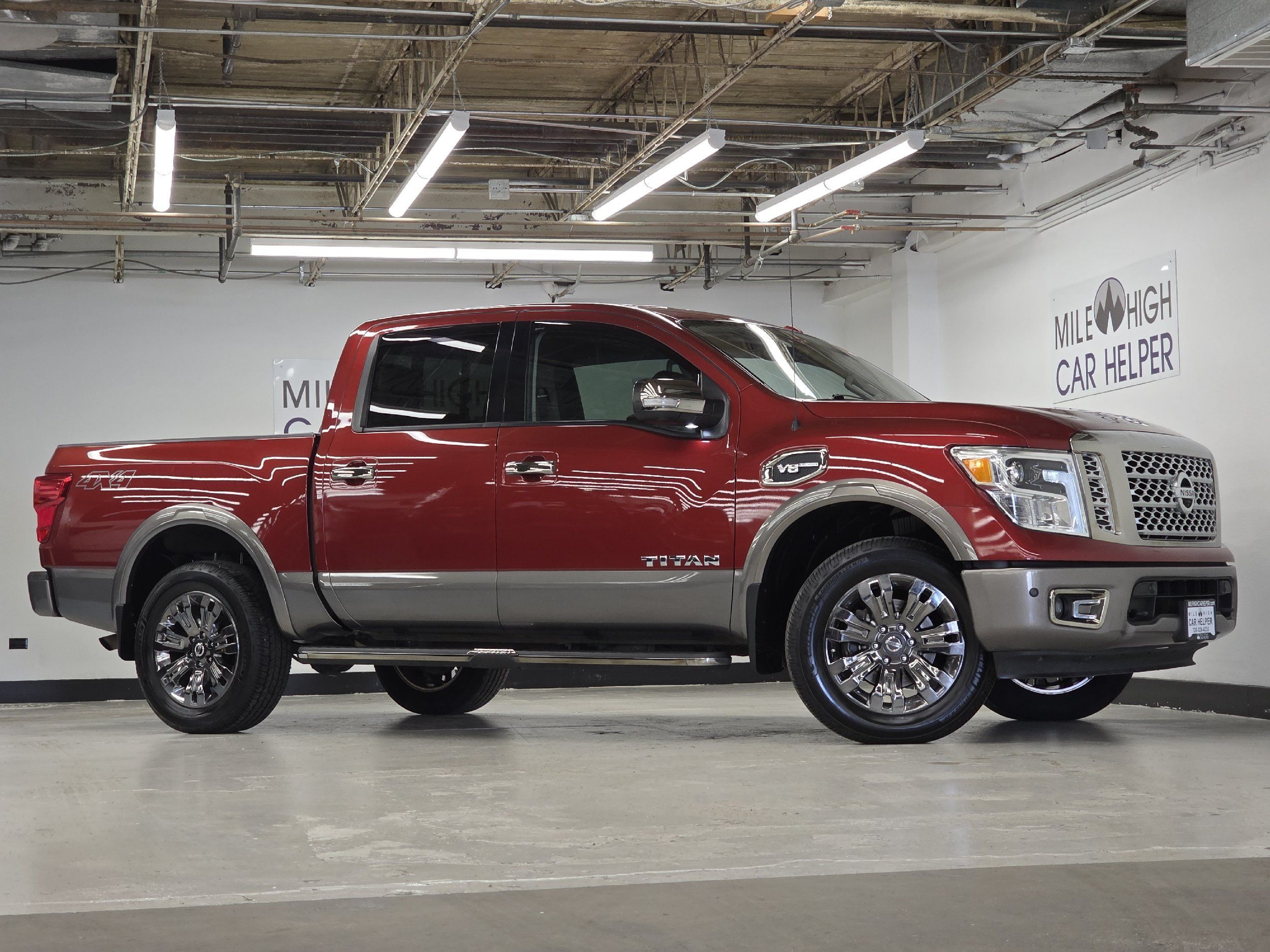 2017 Nissan Titan Platinum Reserve 4X4 Crew Cab's photo