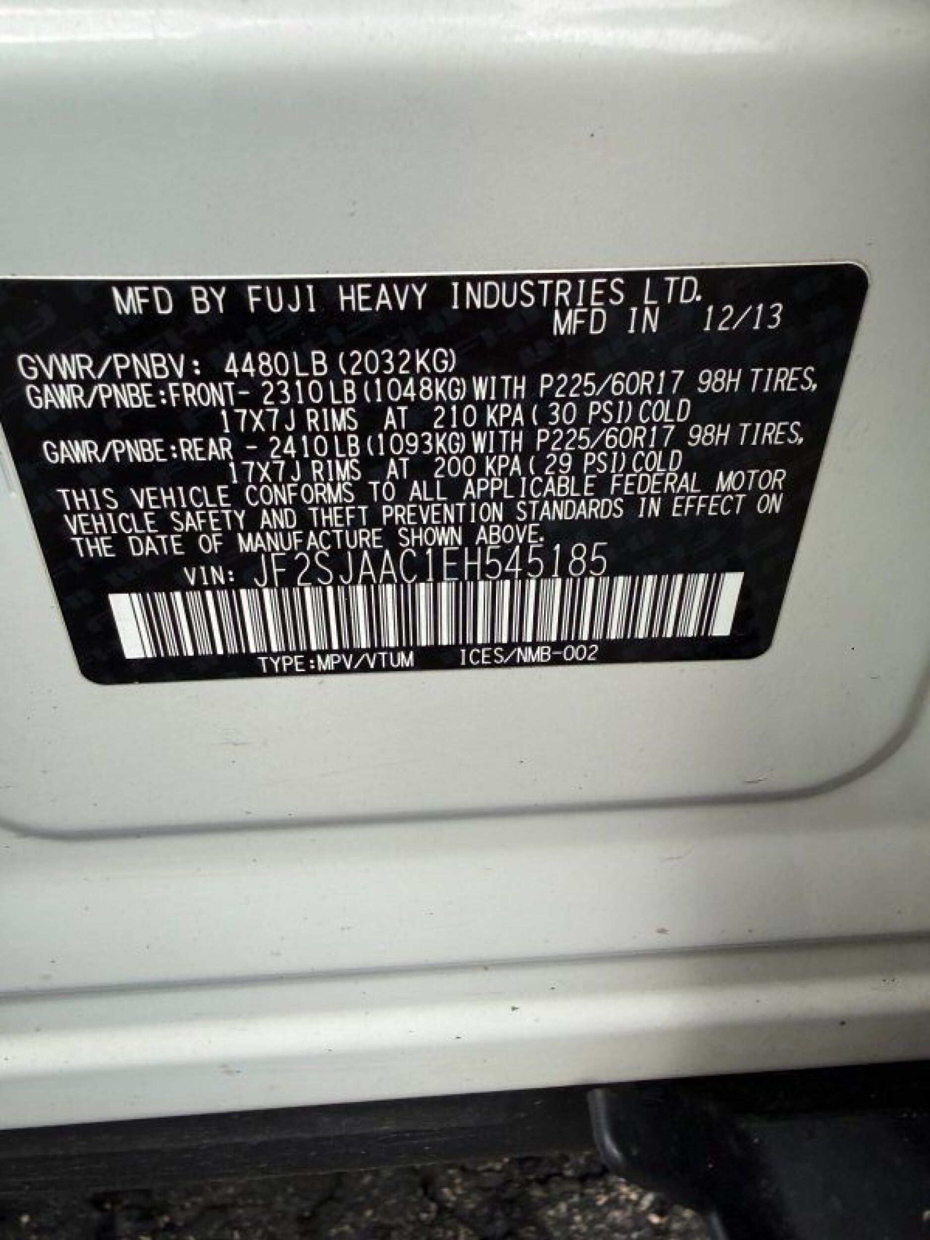 2014 Subaru Forester i - Photo 12