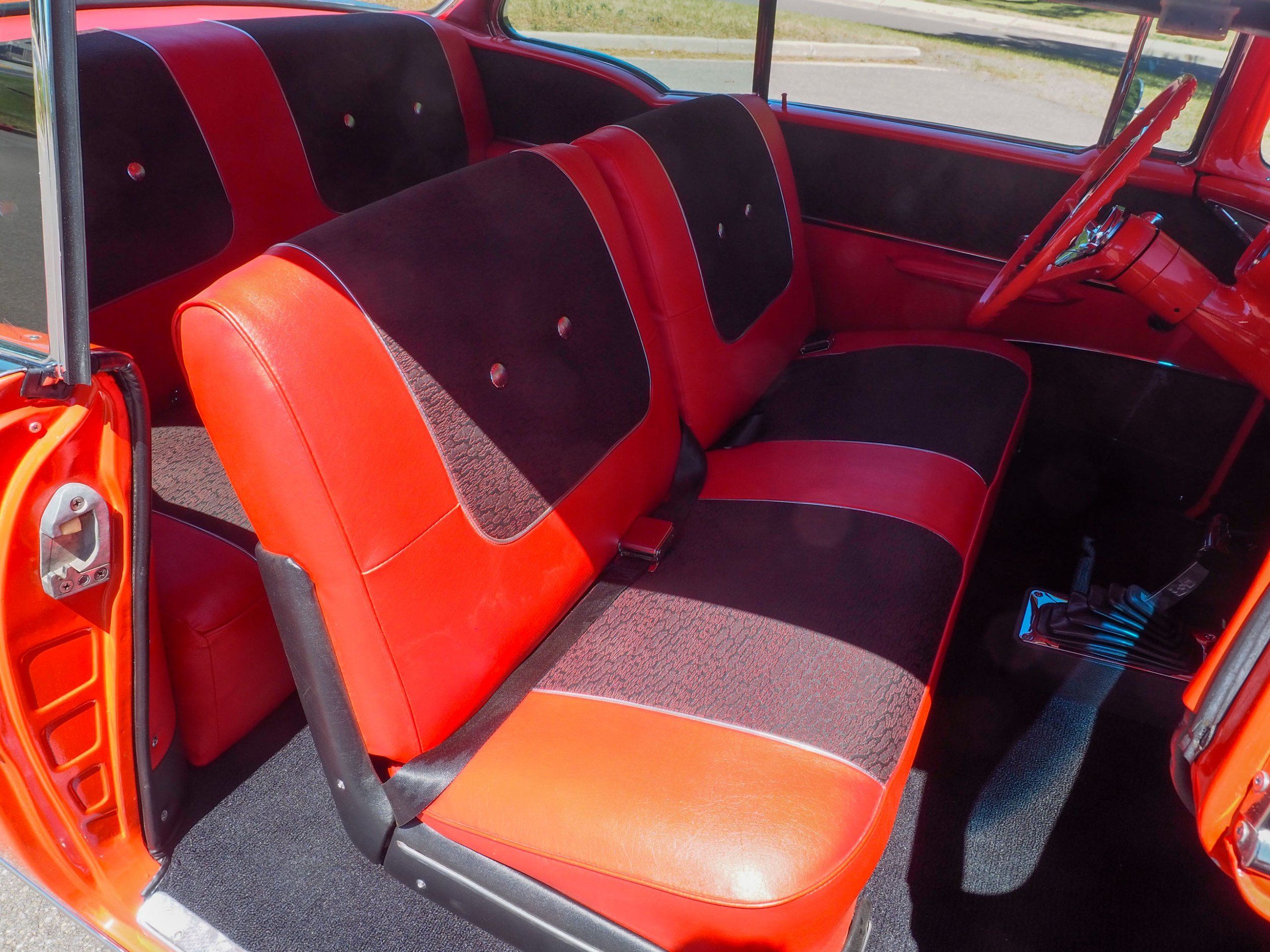 1957 Chevrolet Bel Air Orange 