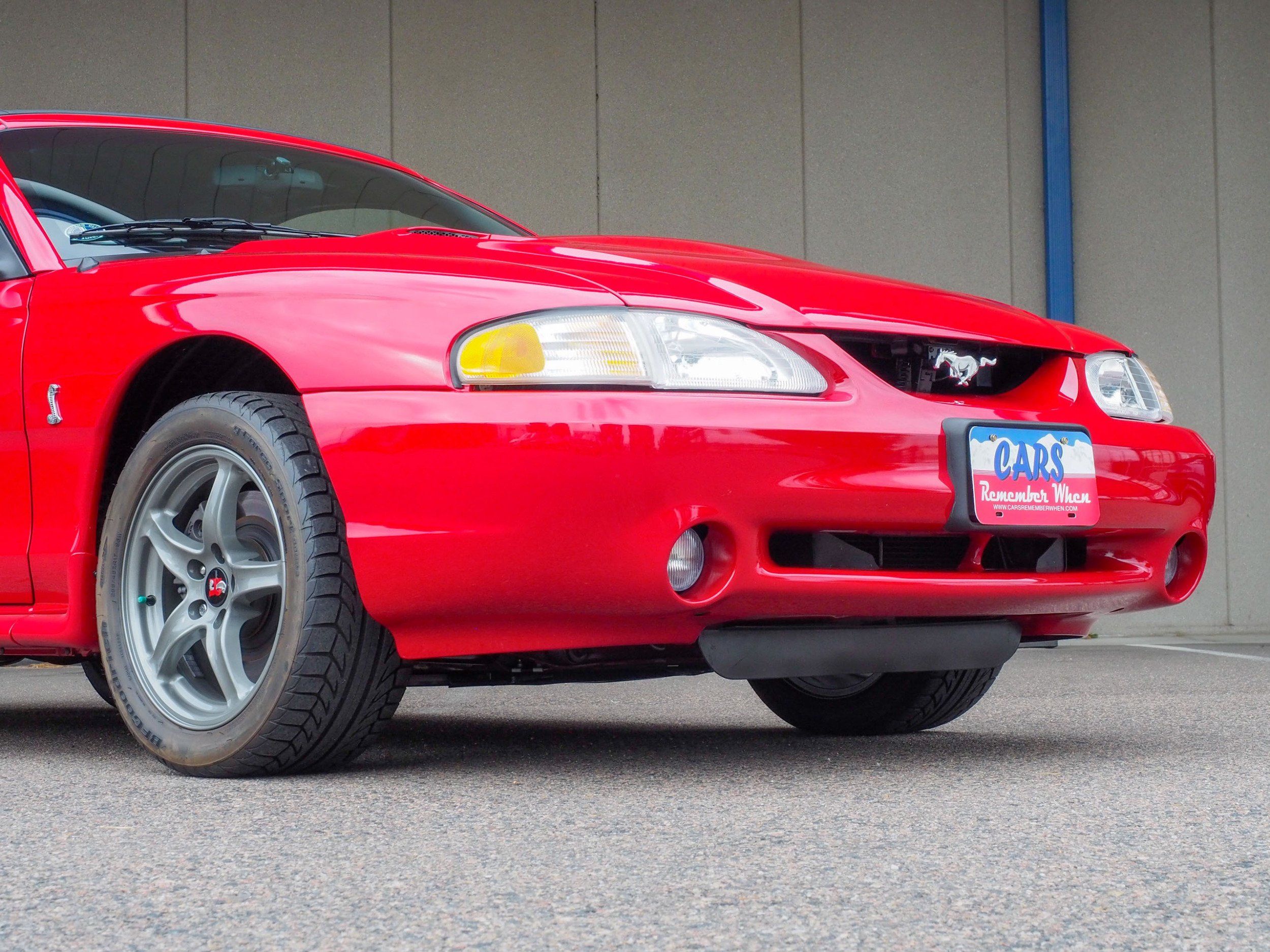 1997 Ford Mustang Red Cobra