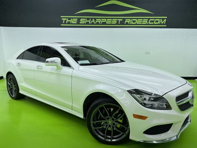 White 2015 Mercedes-Benz CLS 400 Sedan Rear-Wheel Drive Automatic