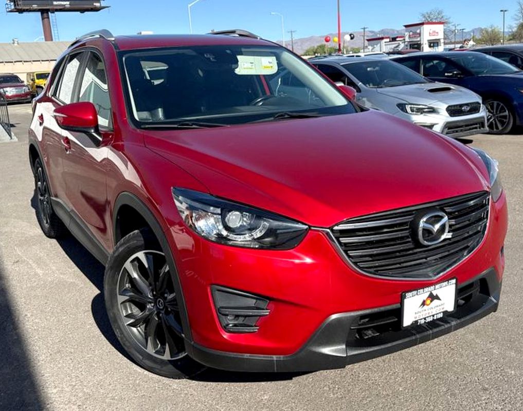Red 2016 Mazda CX-5 Grand Touring SUV / Crossover Front-Wheel Drive 6-Speed Automatic