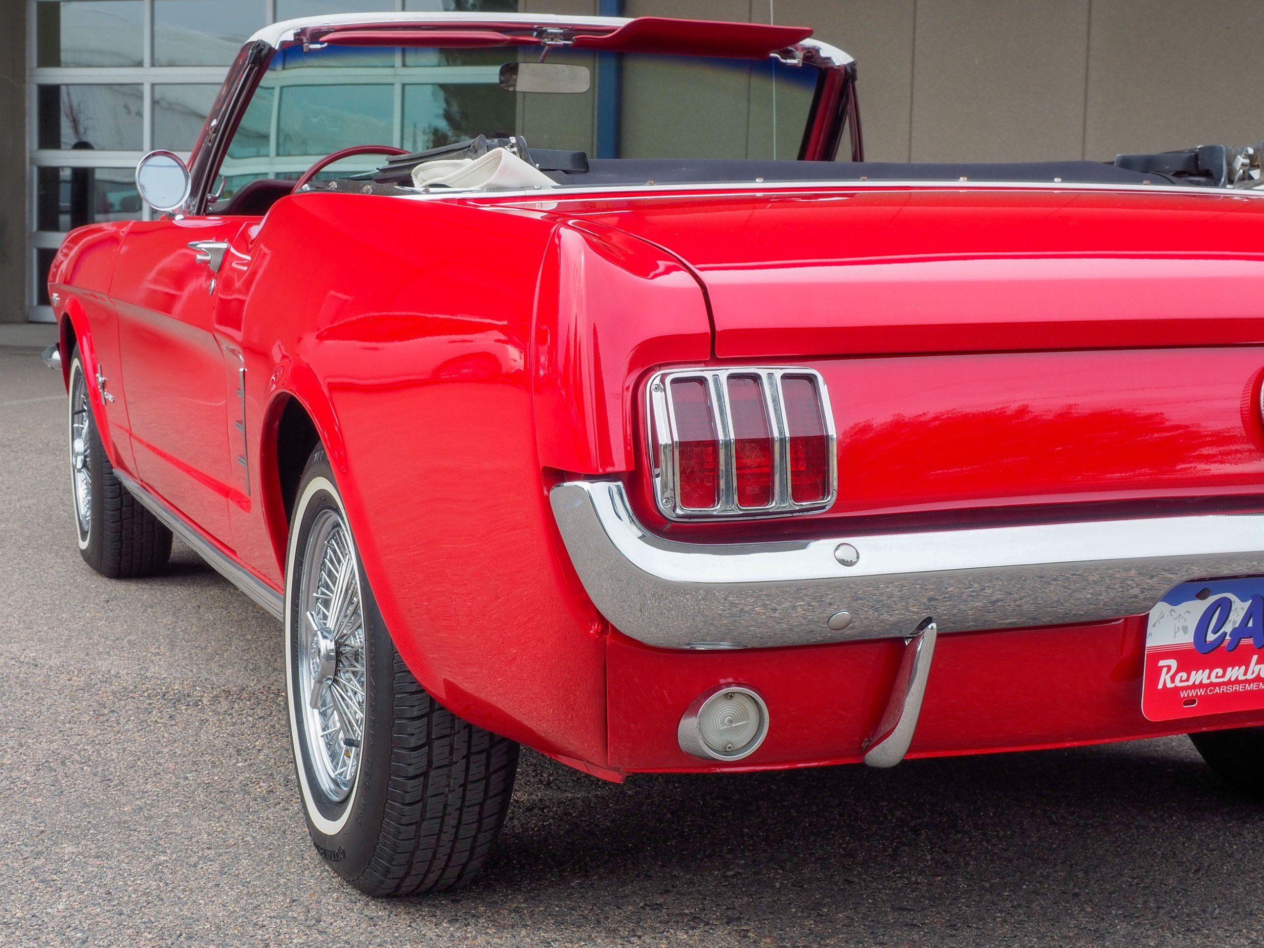 1966 Ford Mustang Red Convertible