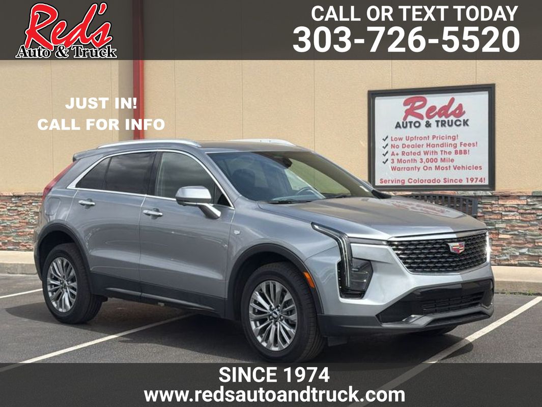 Silver 2025 Cadillac XT4 Premium Luxury AWD SUV / Crossover Four-Wheel Drive 9-Speed Automatic