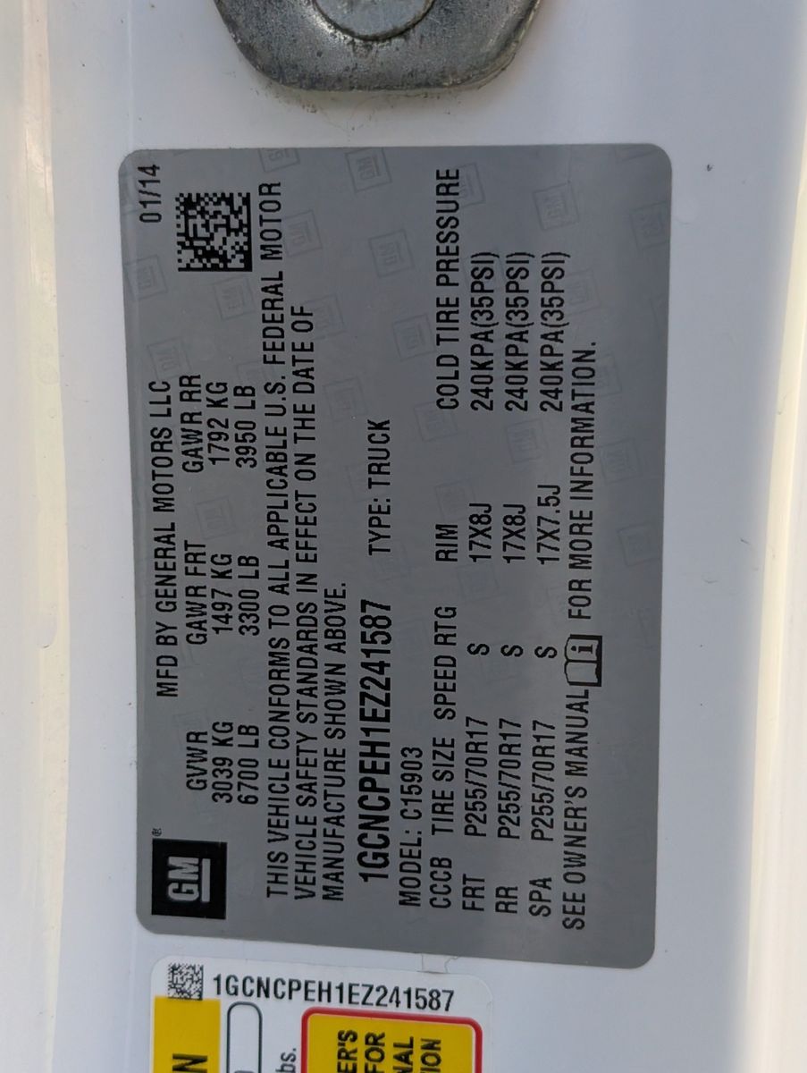 2014 Chevrolet Silverado 1500 63