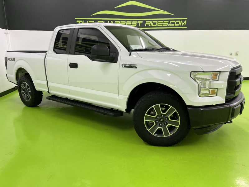 White 2016 Ford F-150 Pickup Truck Four-Wheel Drive Automatic