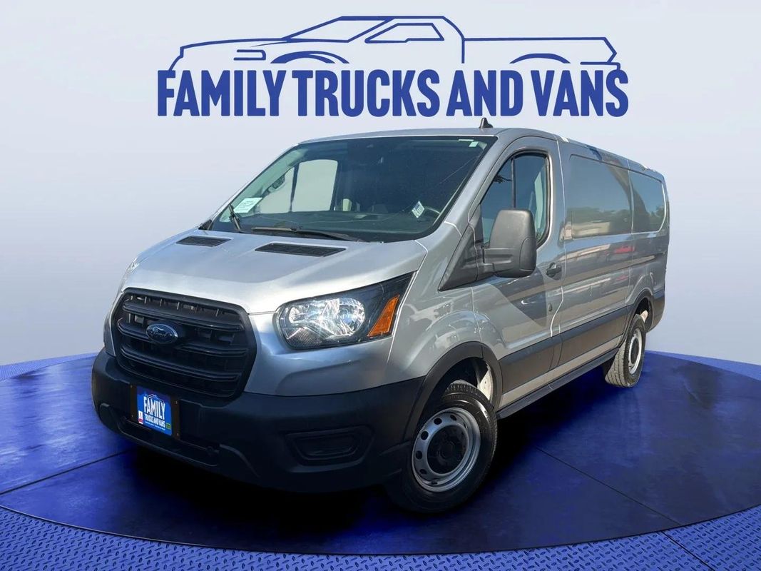 Silver 2020 Ford Transit Cargo Van Rear-Wheel Drive Automatic