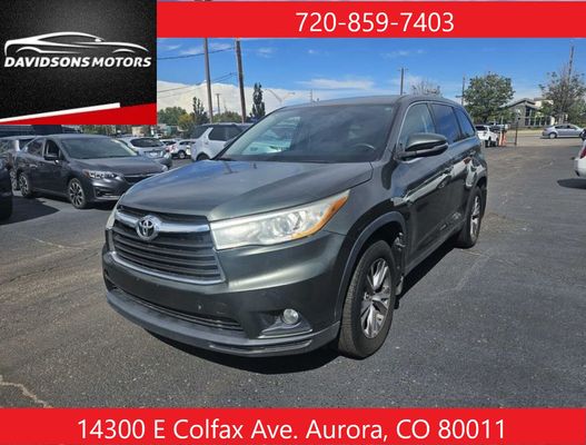 2014 Toyota Highlander LE Plus