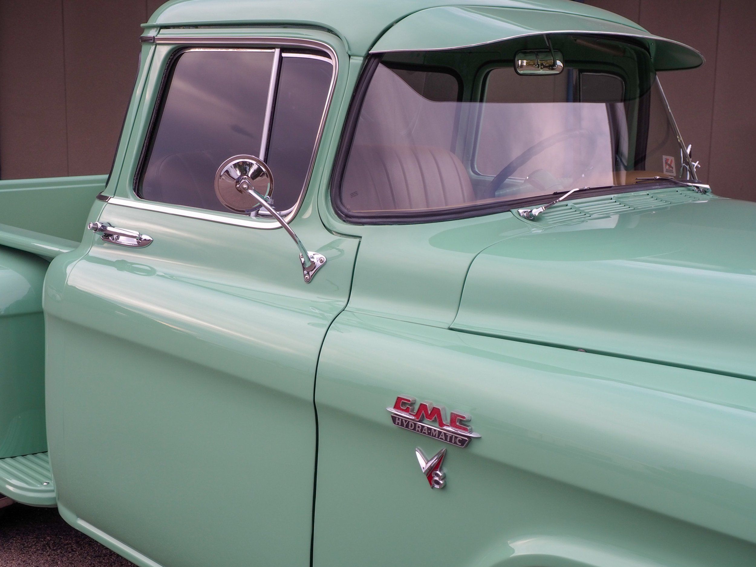 1955 GMC Pickup Green 2nd Series