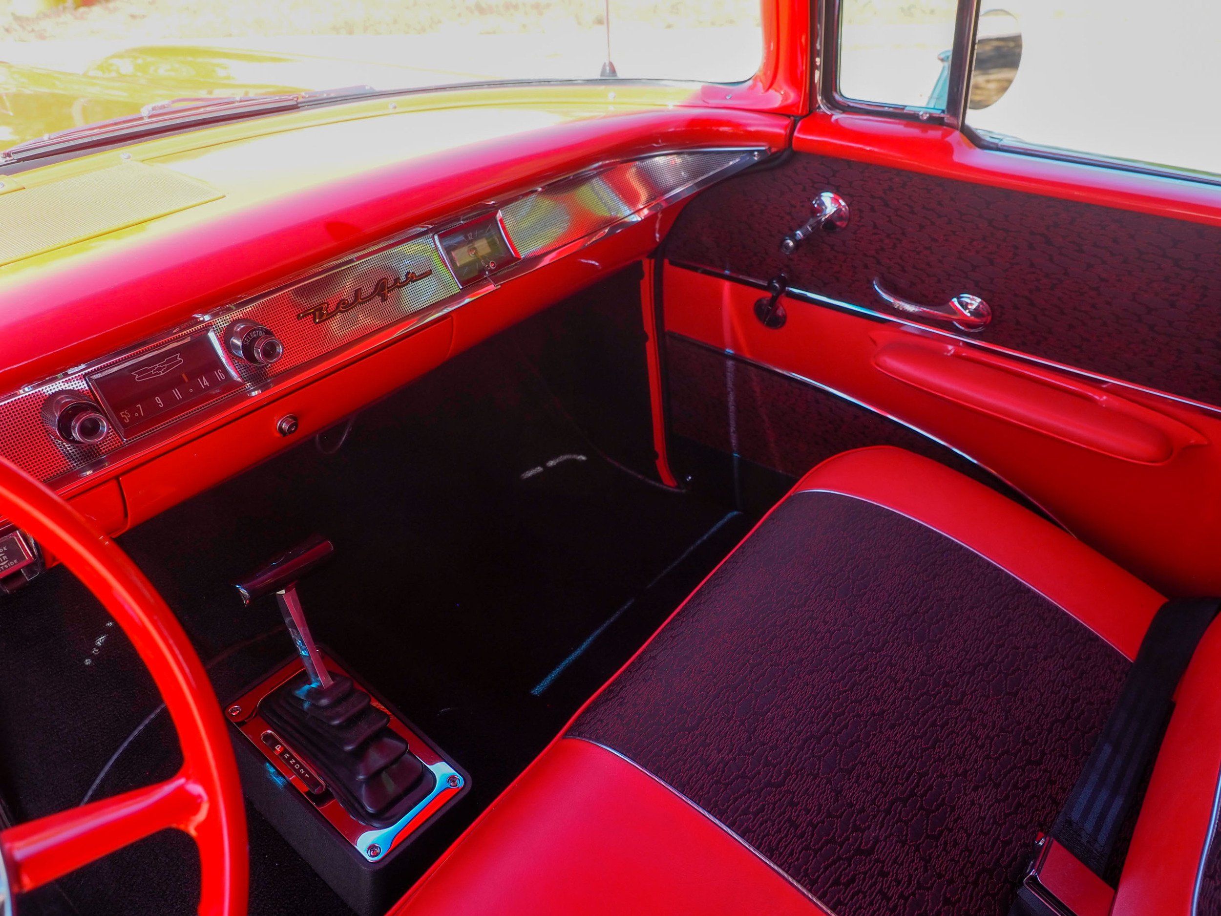 1957 Chevrolet Bel Air Orange 