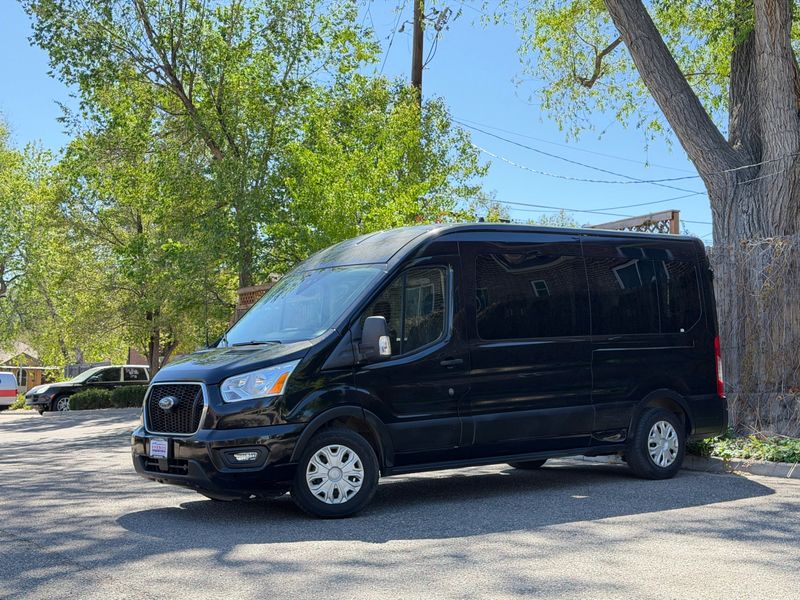 2021 Ford Transit Passenger Van XLT | CarEdge | CarEdge