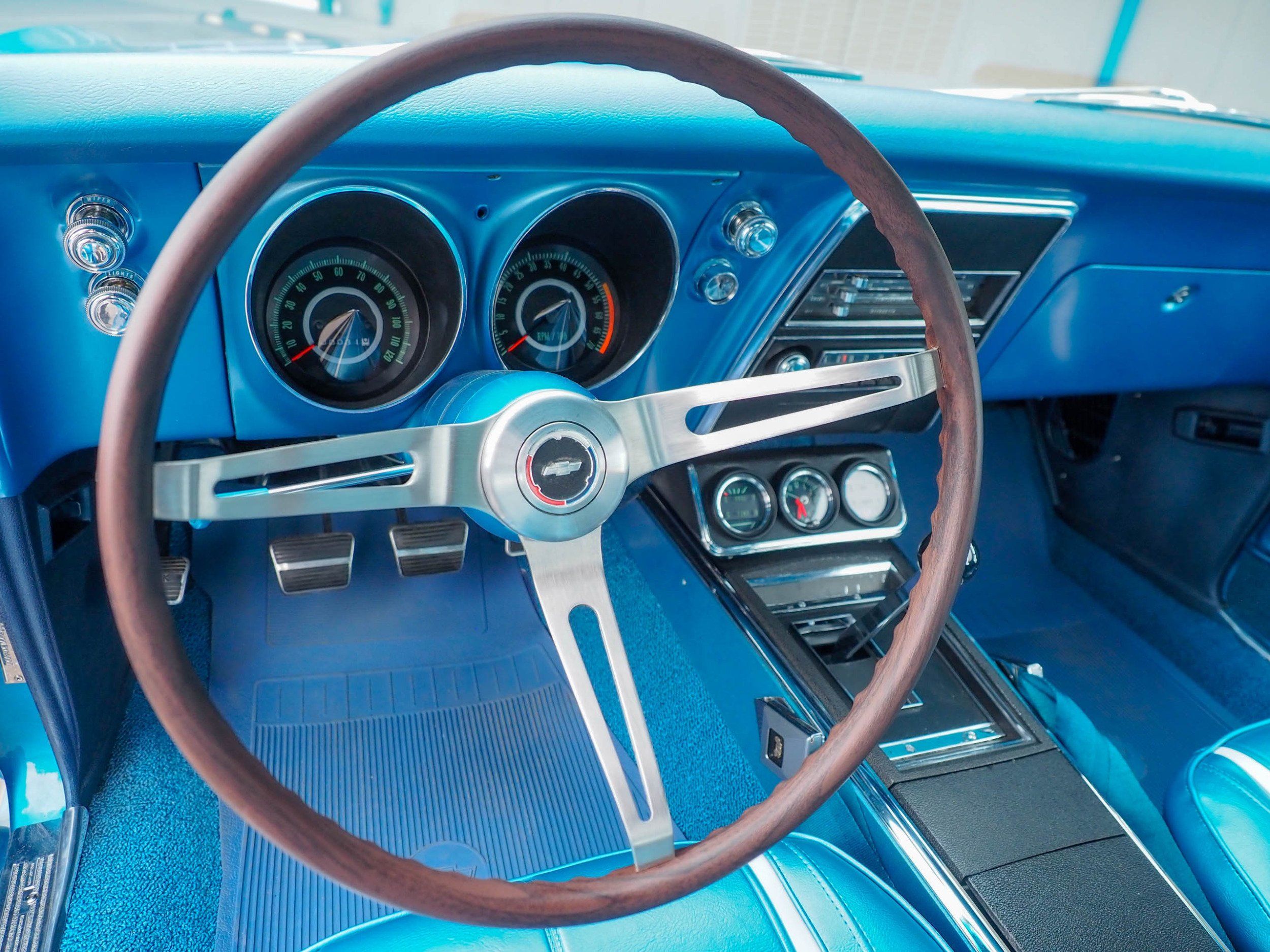 1967 Chevrolet Camaro Blue RS/SS