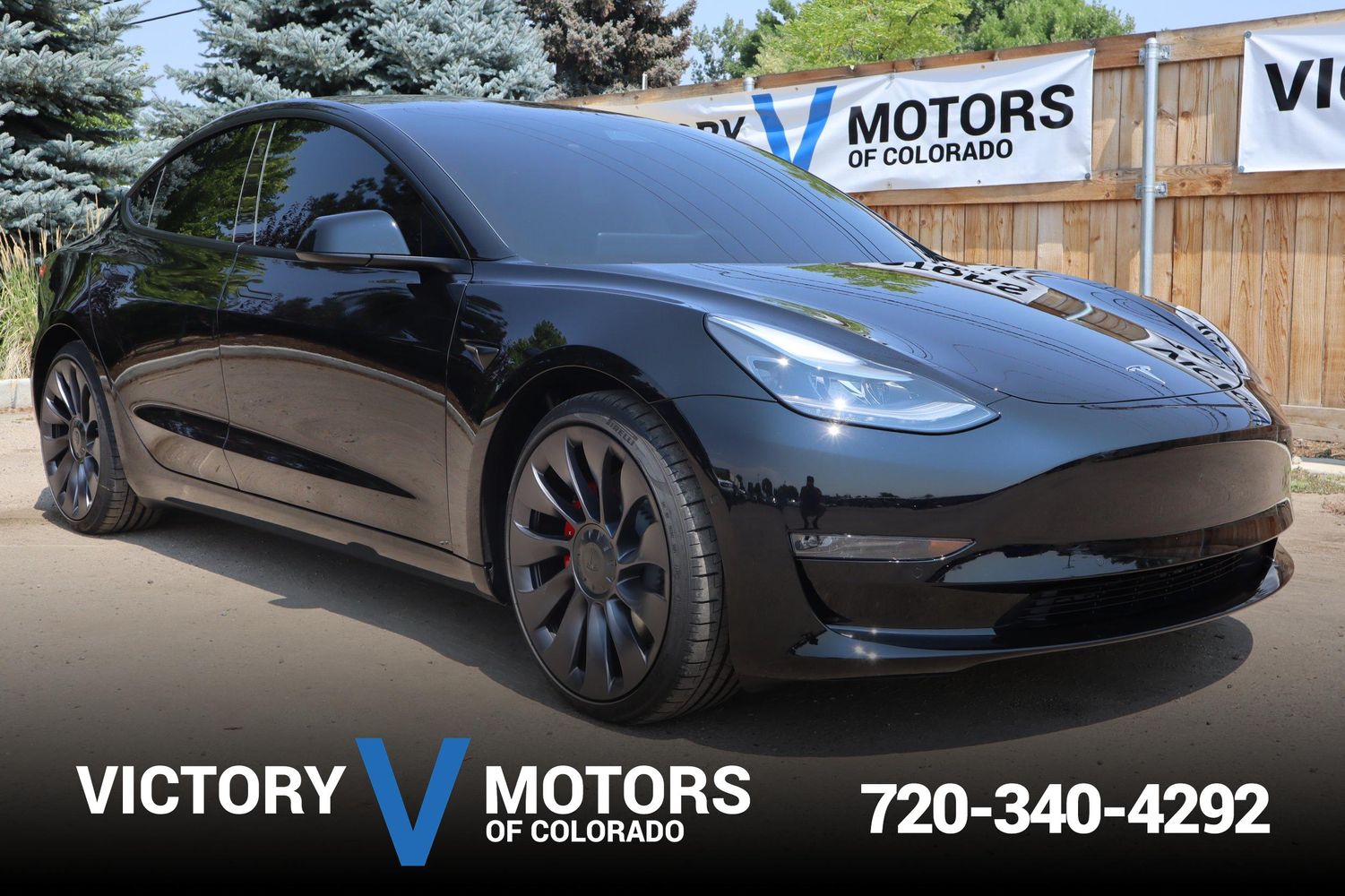 Vakantie Zes Woud 2021 Tesla Model 3 Performance | Victory Motors of Colorado