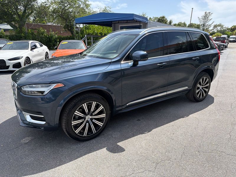 Blue 2024 Volvo XC90 SUV / Crossover All-Wheel Drive 8-Speed Automatic