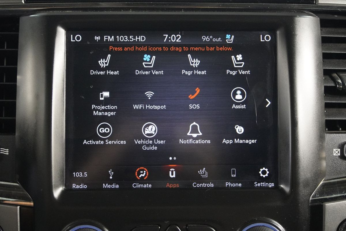 2018 Ram 1500 Sport Crew Cab 4x4 5'7" Box