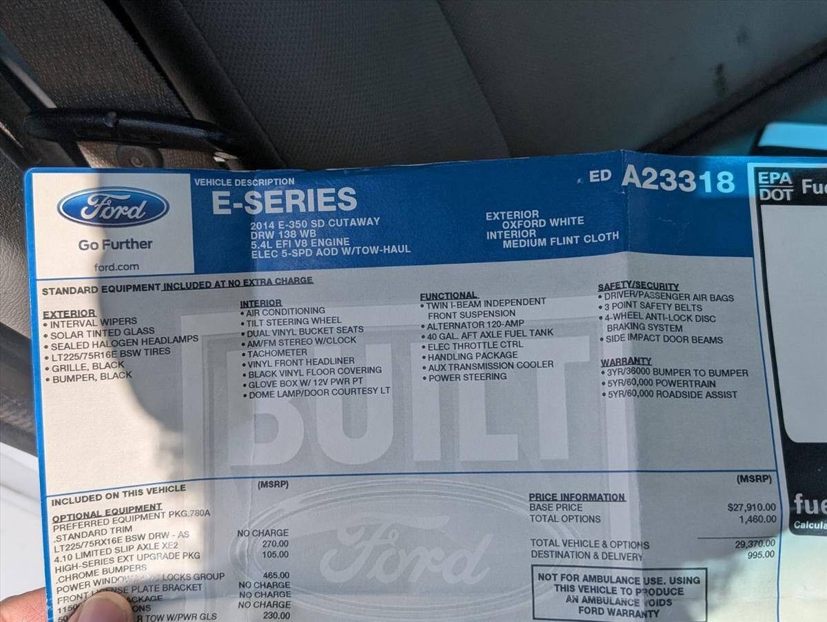 2014 Ford E-Series 30