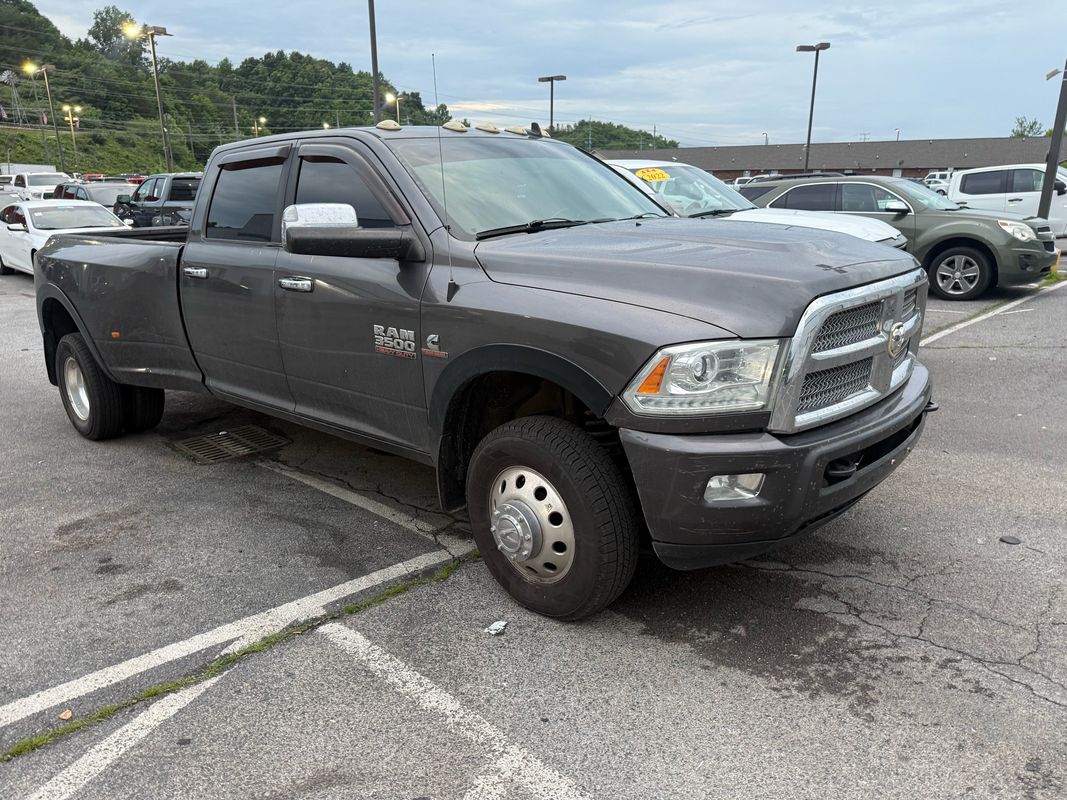 2014 RAM 3500 Laramie Longhorn Crew Cab LB DRW 4WD Pickup Truck Four-Wheel Drive 6-Speed Automatic
