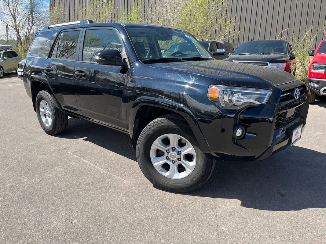 Black 2021 Toyota 4Runner SR5 Premium 4WD SUV / Crossover Four-Wheel Drive 5-Speed Automatic