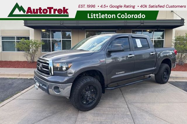 Gray 2012 Toyota Tundra Pickup Truck Four-Wheel Drive 6-Speed Automatic