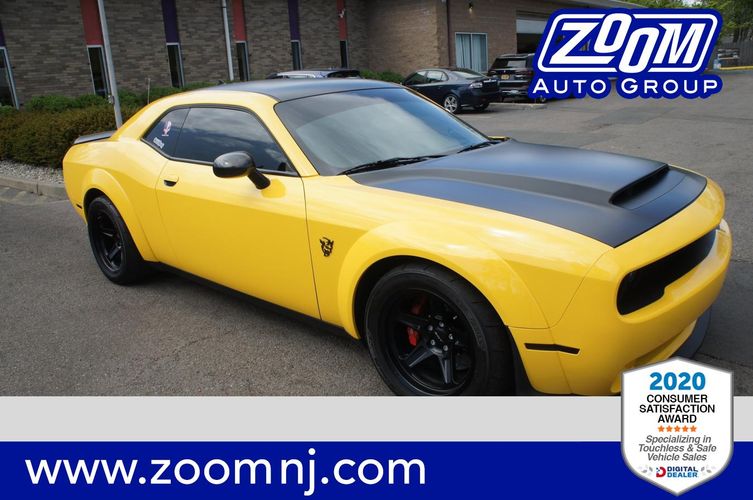 2018 Dodge Challenger SRT Demon Zoom Auto Group Used Cars New Jersey