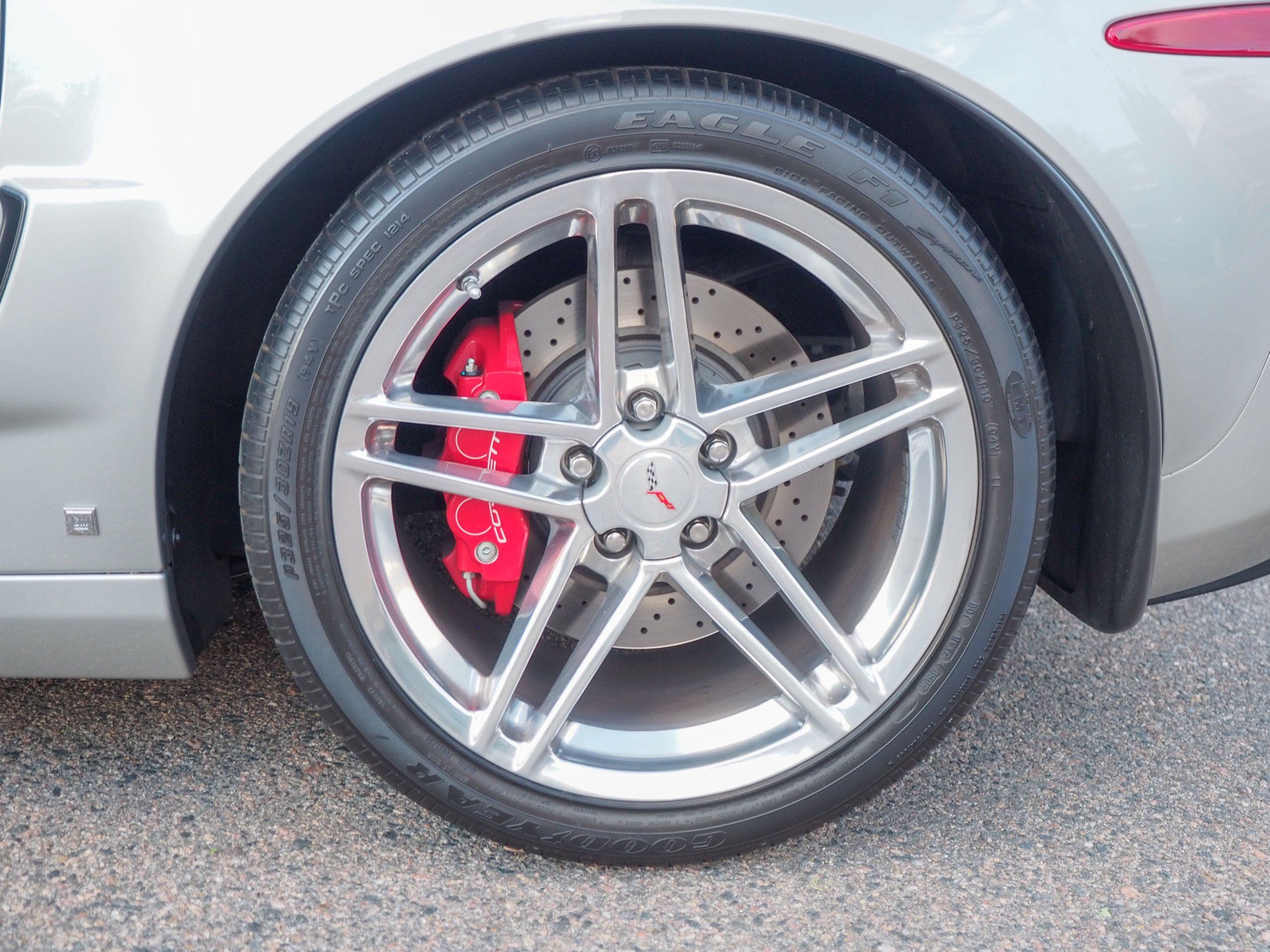 2007 Chevrolet Corvette Silver Z06