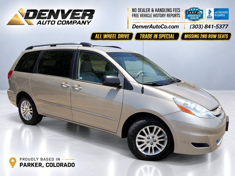 Brown (Beige) 2009 Toyota Sienna Minivan  5-Speed Automatic