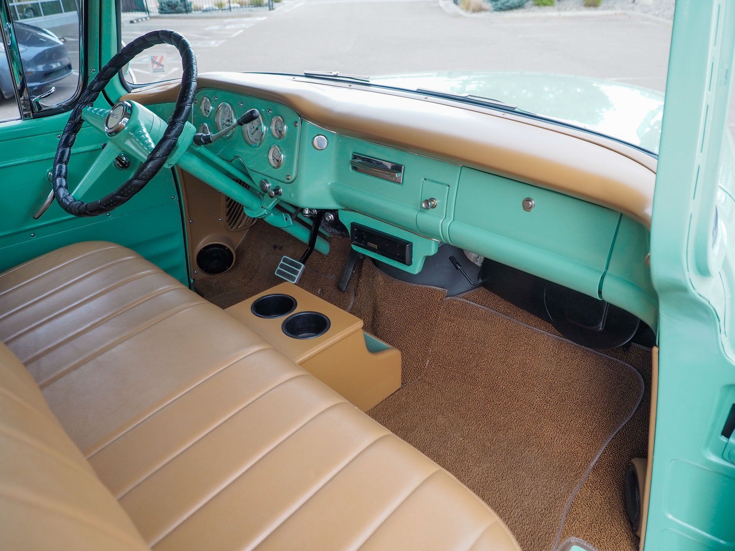 1955 GMC Pickup Green 2nd Series