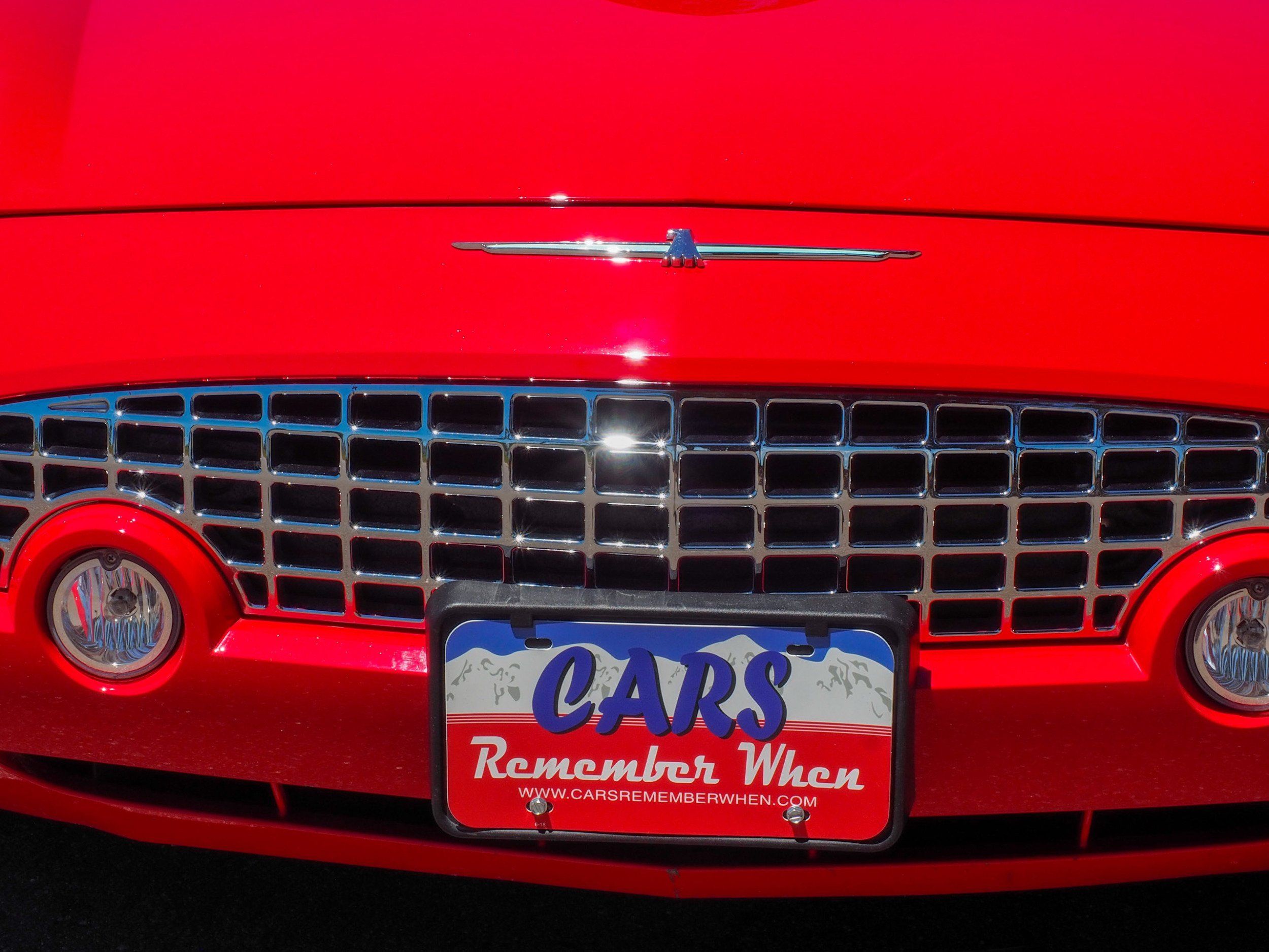 2002 Ford Thunderbird Red Deluxe