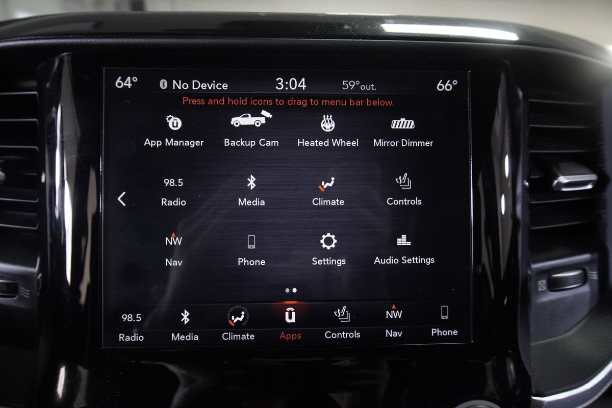 2019 Ram 1500 Laramie Crew Cab 4x4 6'4&quot; Box