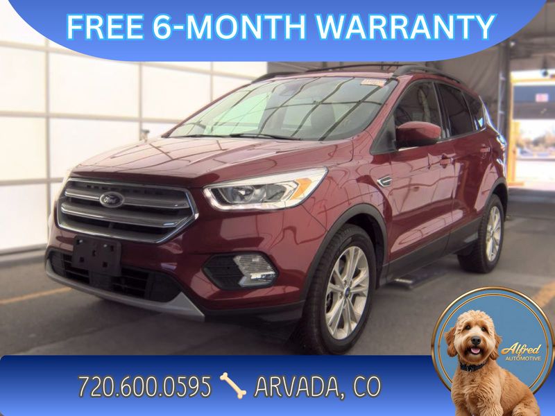 Ruby Red Metallic 2018 Ford Escape SUV / Crossover All-Wheel Drive 6-Speed Automatic