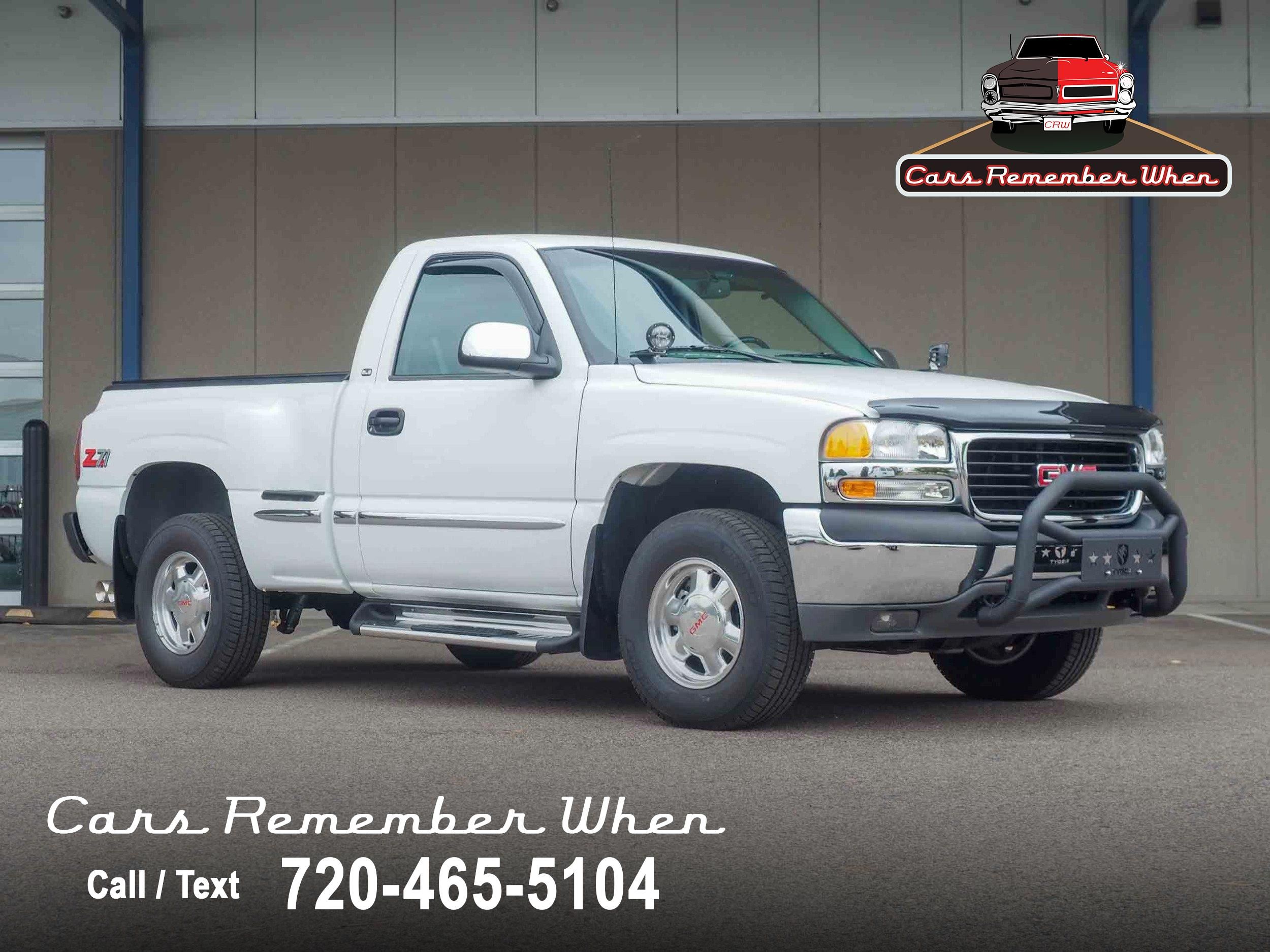 2000 GMC Sierra 1500 White SLE