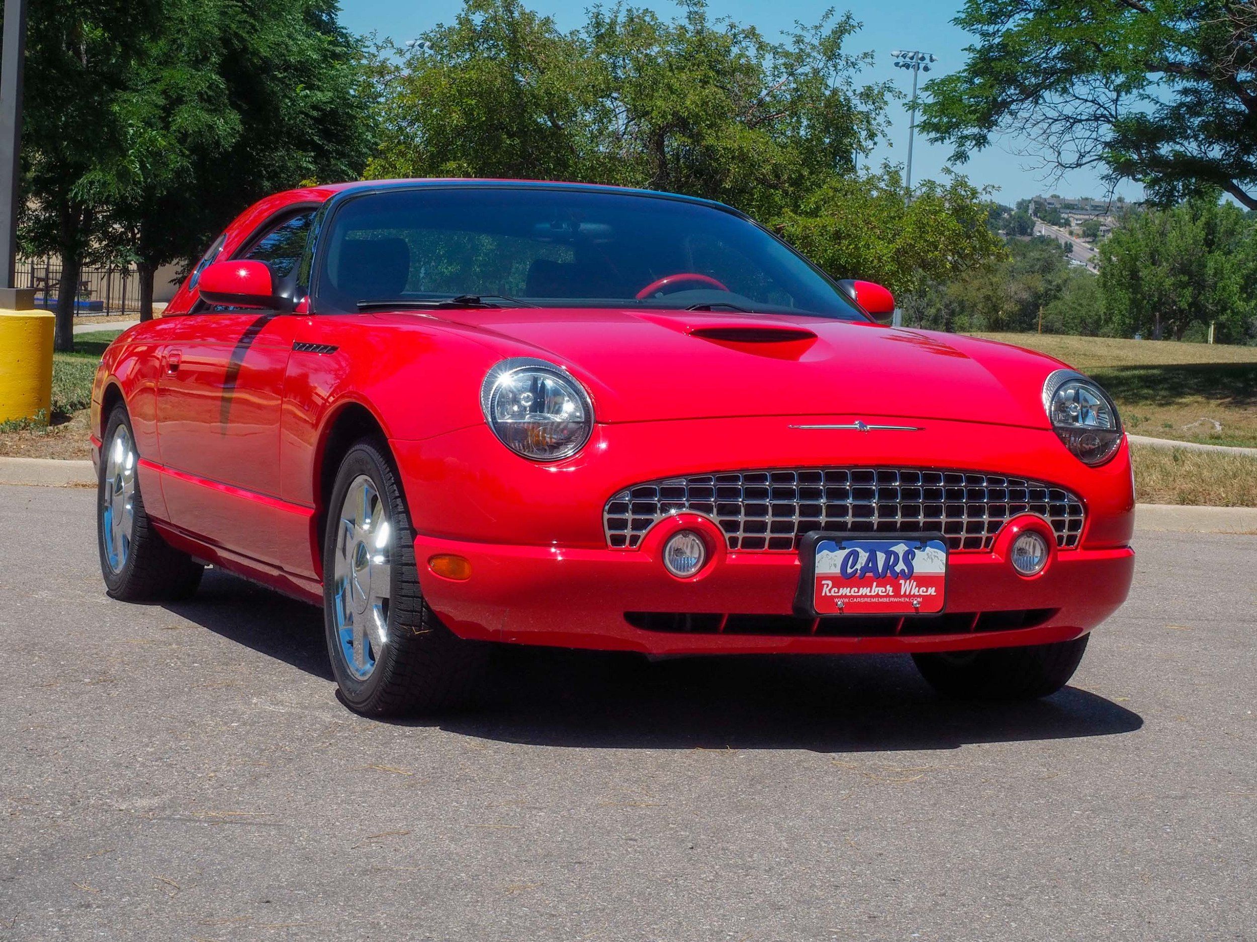 2002 Ford Thunderbird Red Deluxe