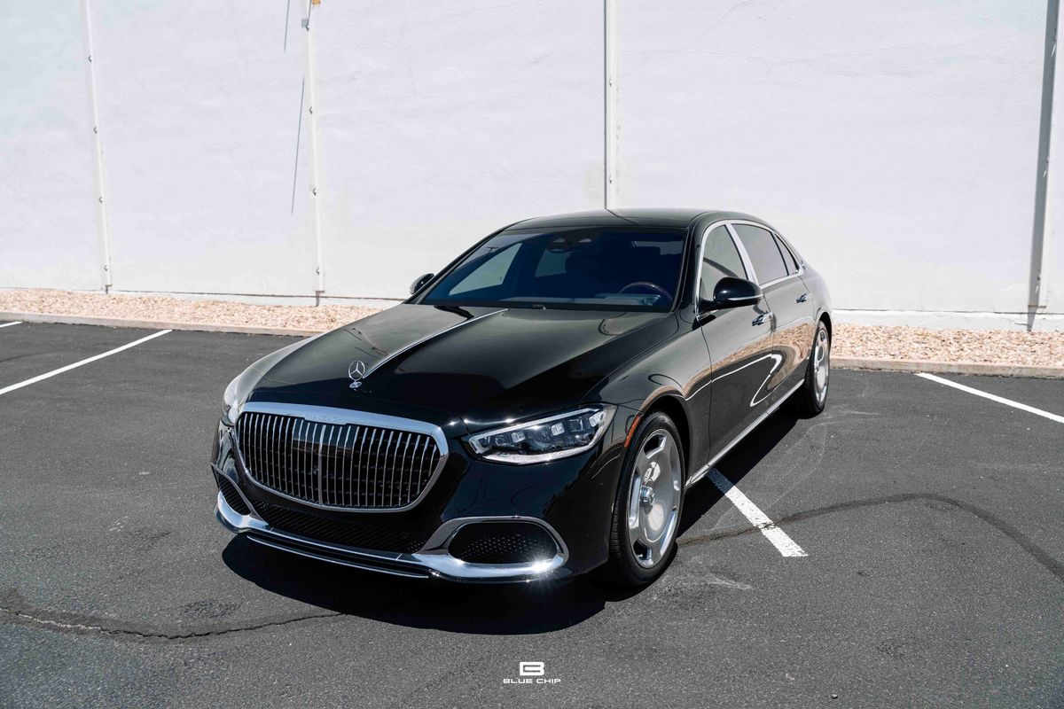 Black 2024 Mercedes-Benz S-Class Sedan All-Wheel Drive 9-Speed Automatic