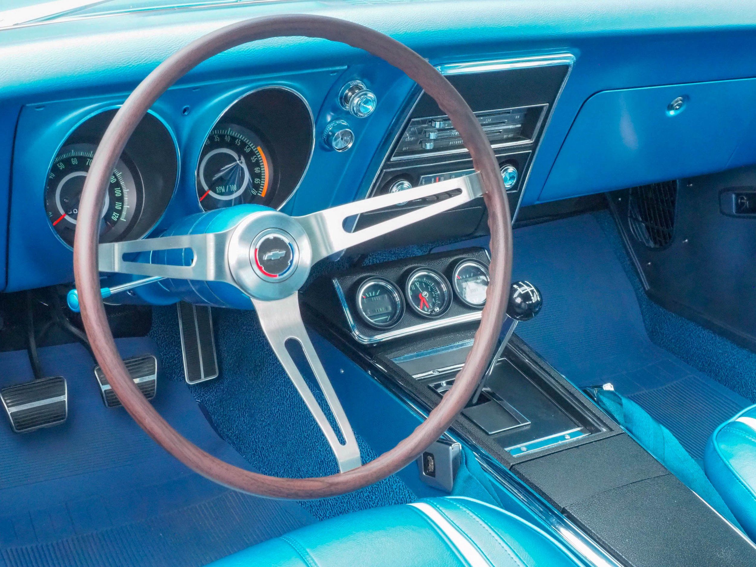 1967 Chevrolet Camaro Blue RS/SS