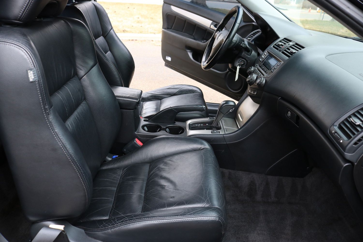 honda accord 2004 black interior