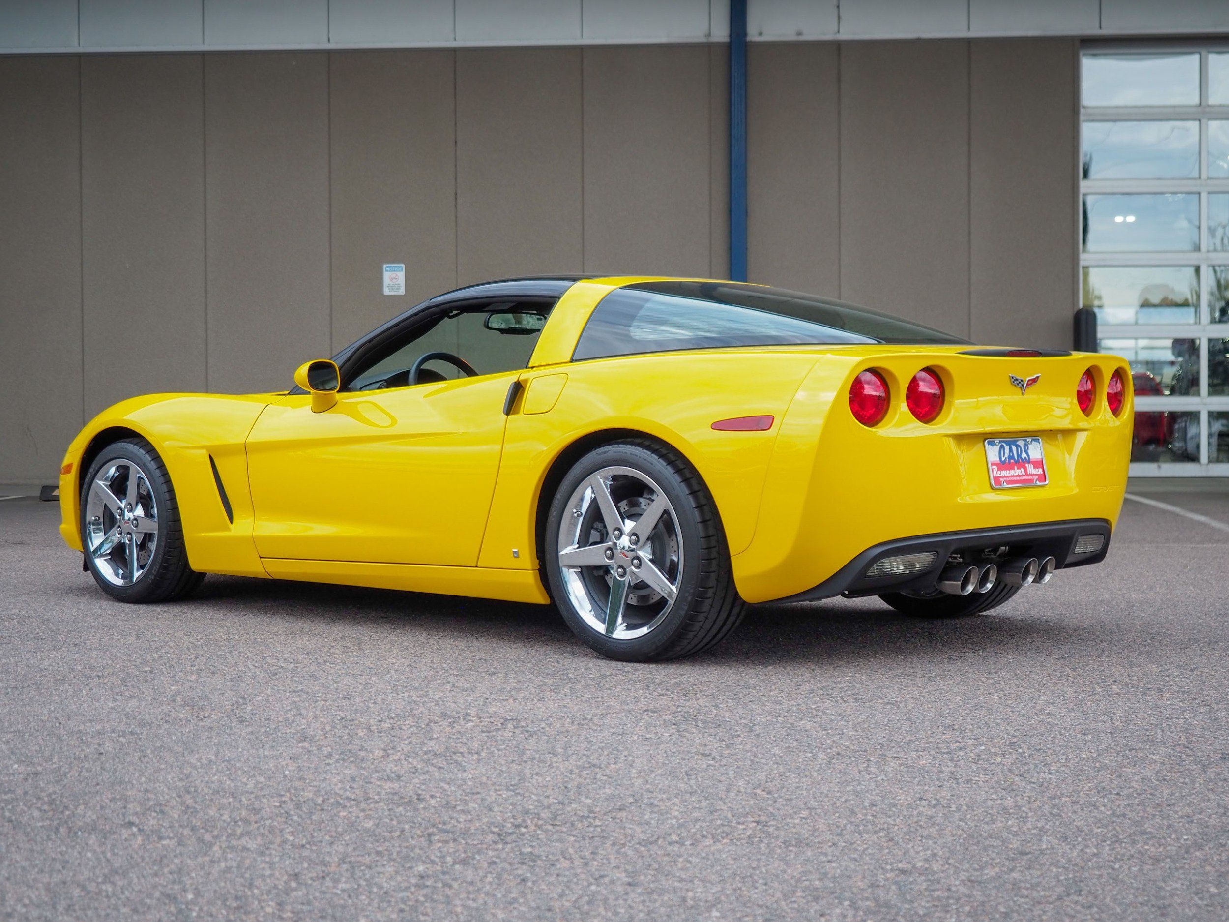 2008 Chevrolet Corvette Yellow 