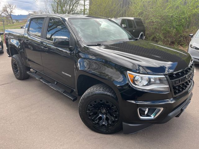 Black 2019 Chevrolet Colorado Z71 Crew Cab 4WD Pickup Truck Four-Wheel Drive 8-Speed Automatic